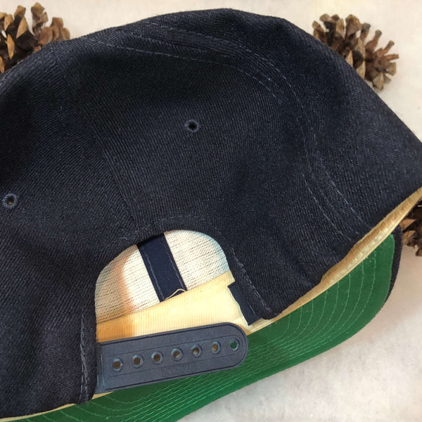 Vintage MLB Minnesota Twins Sports Specialties Plain Logo Wool Snapback Hat *BROKEN SNAPS*