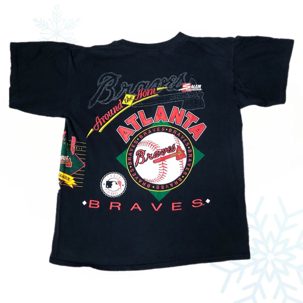 Vintage 1992 MLB Atlanta Braves Salem Sportswear T-Shirt (XL)