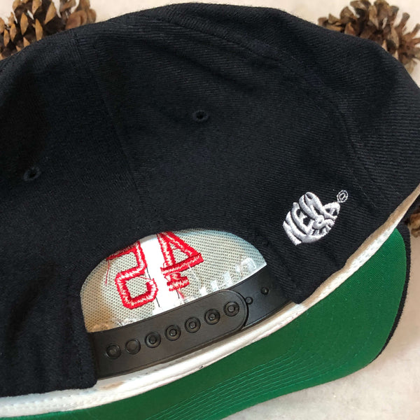 Vintage Deadstock NWT NBA Chicago Bulls Michael Jordan "He's Back!" New Era Wool Snapback Hat