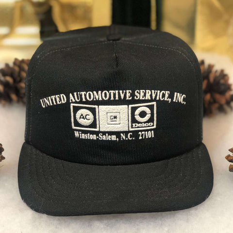 Vintage United Automotive Service Inc. Winston-Salem North Carolina Foam Snapback Hat
