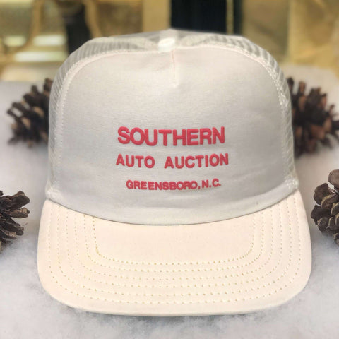 Vintage Southern Auto Auction Greensboro North Carolina Trucker Hat