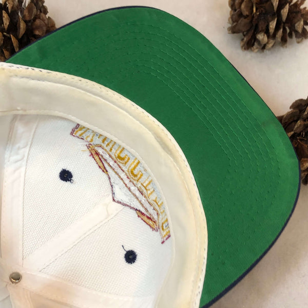 Vintage NBA Denver Nuggets Rocky Mountain News Promo AJD Twill Snapback Hat