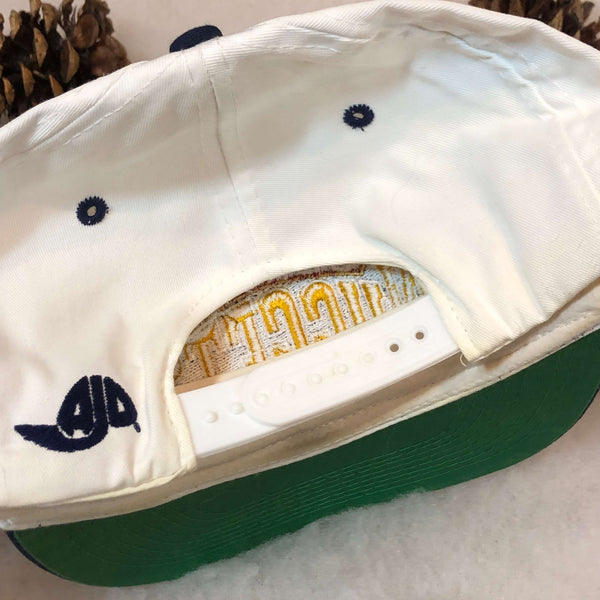 Vintage NBA Denver Nuggets Rocky Mountain News Promo AJD Twill Snapback Hat