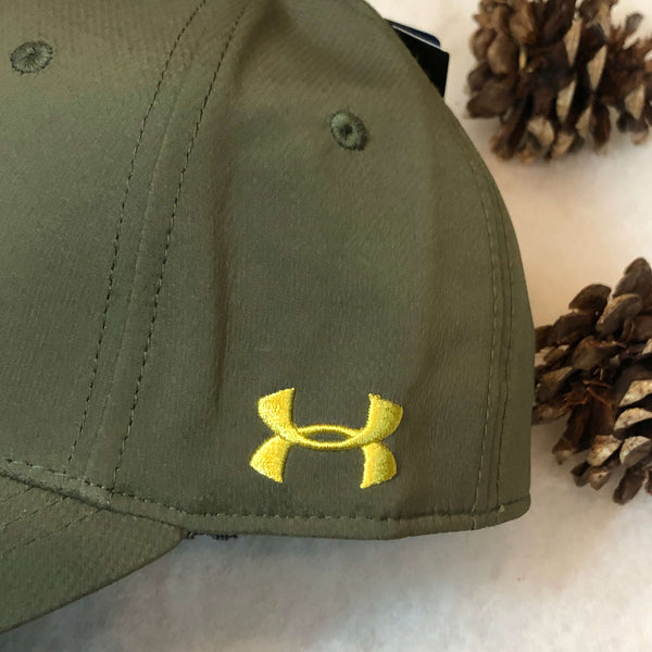 Deadstock NWT NCAA Notre Dame Fighting Irish 2016 Shamrock Series Under Armour Stretch Fit Hat