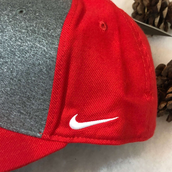 Deadstock NWT NCAA Ohio State Buckeyes Nike Dri-Fit Swoosh Flex Stretch Fit Hat