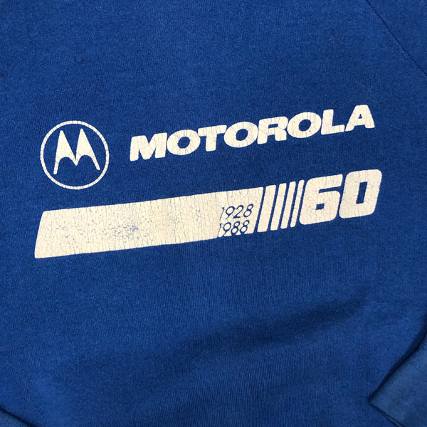 Vintage Motorola 60th Anniversary Crewneck Sweatshirt