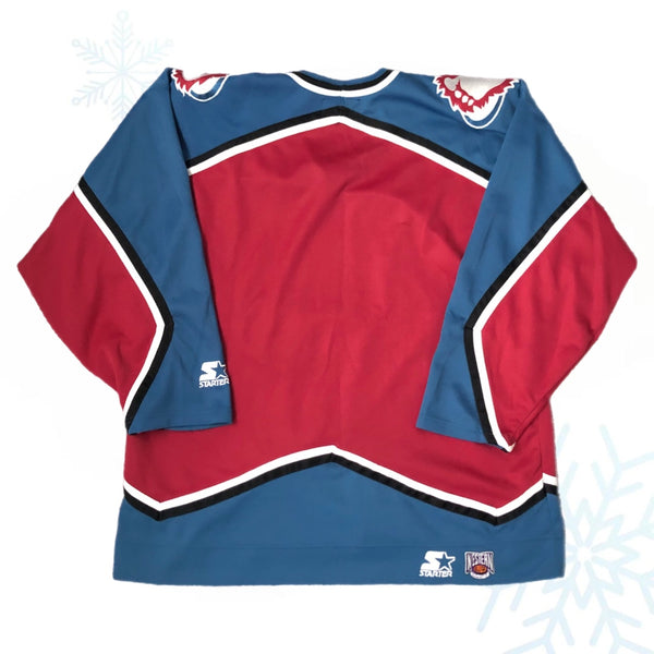 Vintage NHL Colorado Avalanche Starter Jersey (XL)