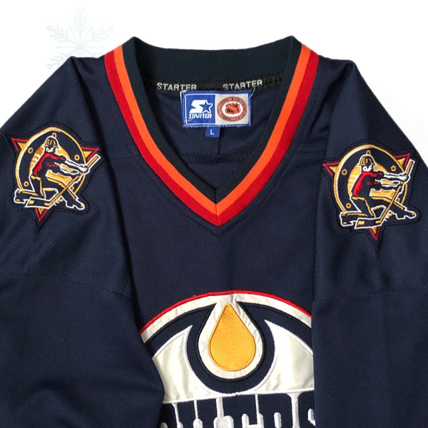 Vintage NHL Edmonton Oilers Starter Jersey (L)