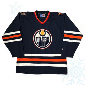 Vintage NHL Edmonton Oilers Starter Jersey (L)