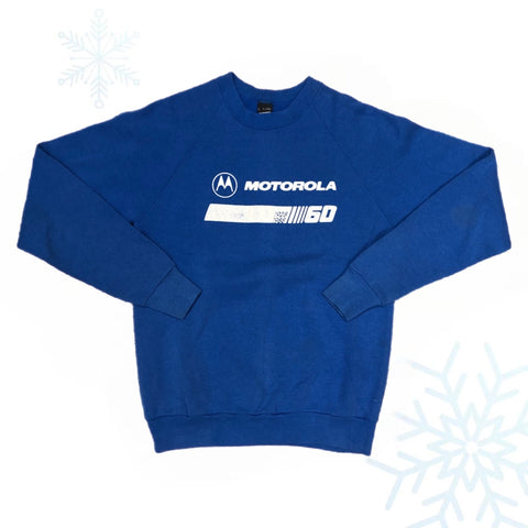 Vintage Motorola 60th Anniversary Crewneck Sweatshirt