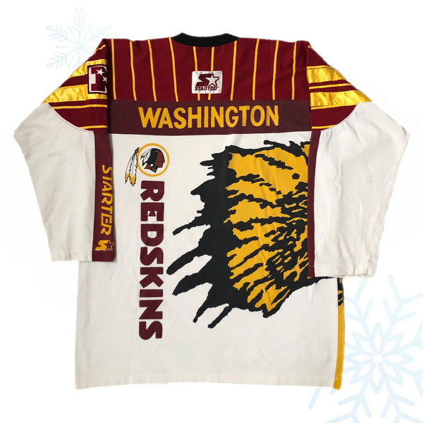 Vintage NFL Washington Redskins Starter Long Sleeve Jersey (L)