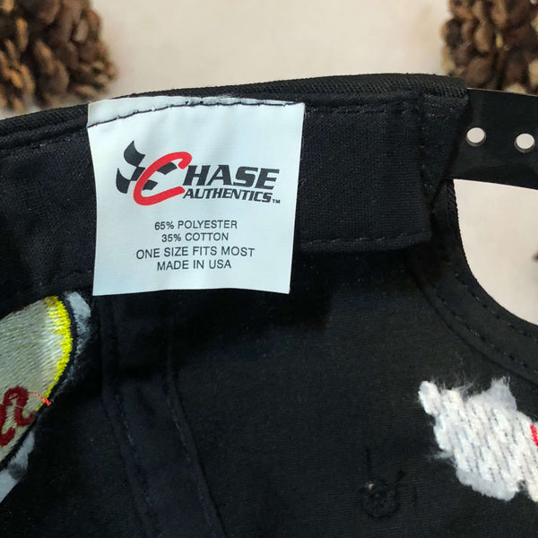 Vintage NASCAR Dale Earnhardt Bass Pro Shops Camo Brim Twill Snapback Hat
