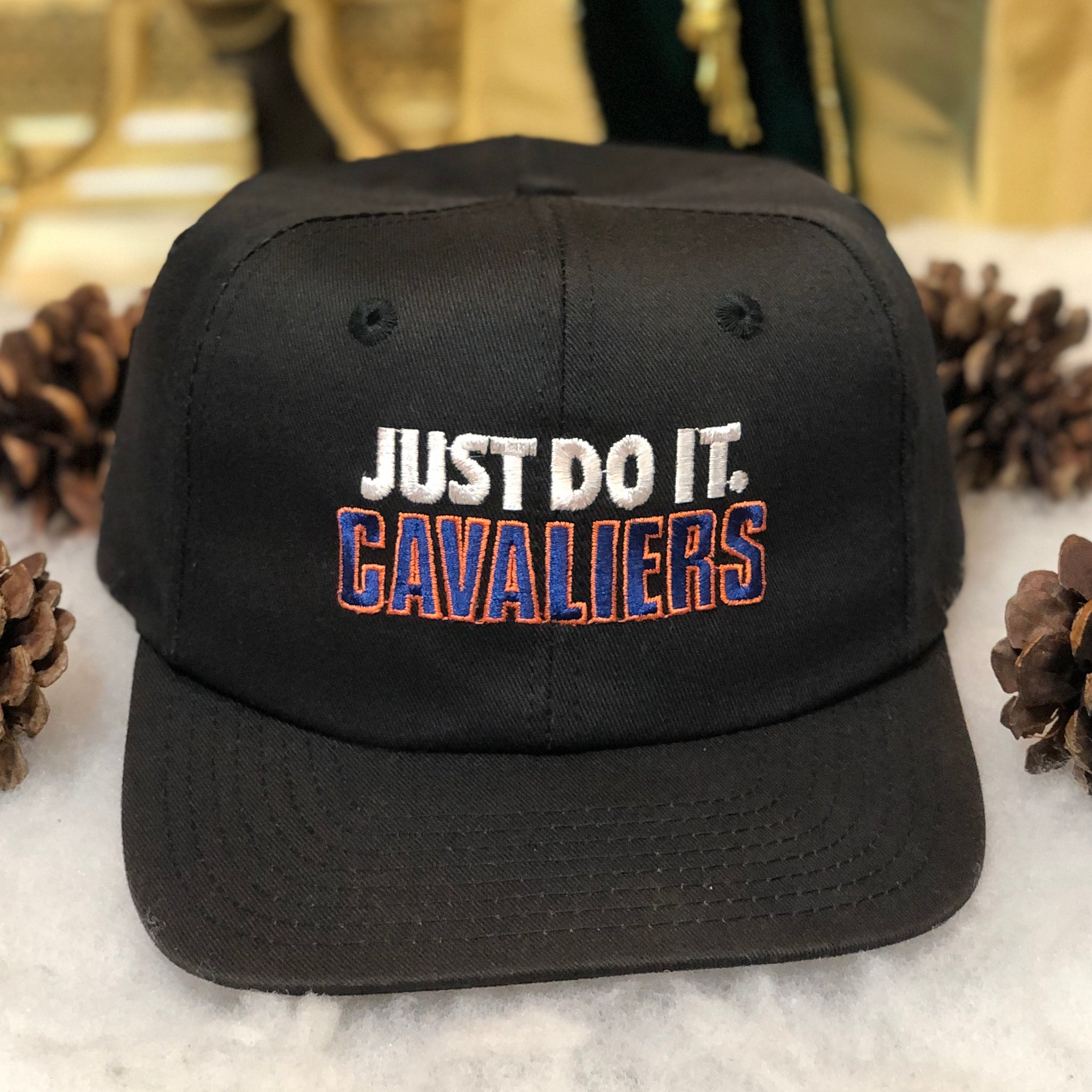 Vintage NBA Cleveland Cavaliers Nike Just Do It Twill Snapback Hat