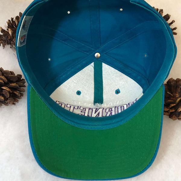 Vintage NBA Charlotte Hornets Starter Arch Twill Snapback Hat