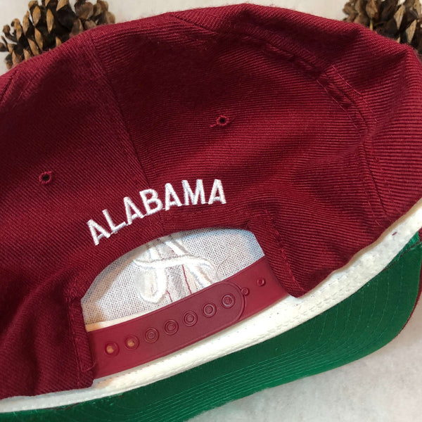 Vintage NCAA Alabama Crimson Tide New Era Wool Snapback Hat