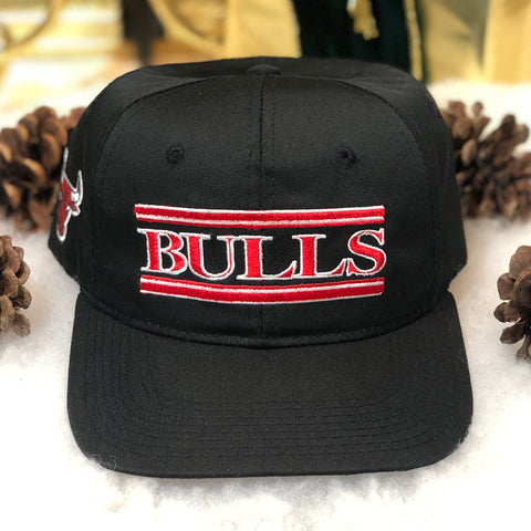 Vintage NBA Chicago Bulls Spellout Twill Snapback Hat