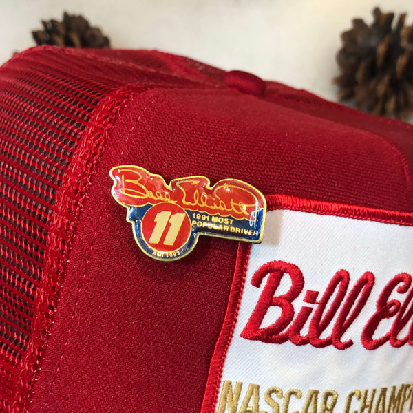 Vintage 1988 NASCAR Champion Bill Elliott Trucker Hat