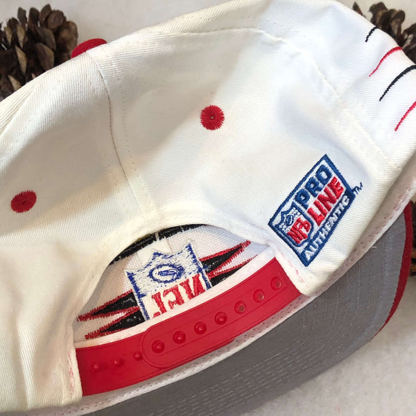 Vintage NFL Kansas City Chiefs Logo Athletic Diamond Twill Snapback Hat