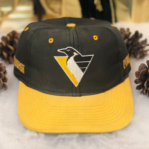 Vintage NHL Pittsburgh Penguins Competitor Twill Snapback Hat