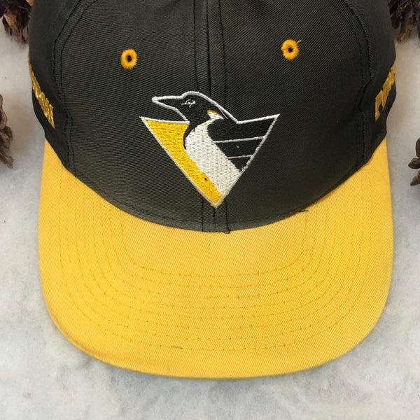 Vintage NHL Pittsburgh Penguins Competitor Twill Snapback Hat