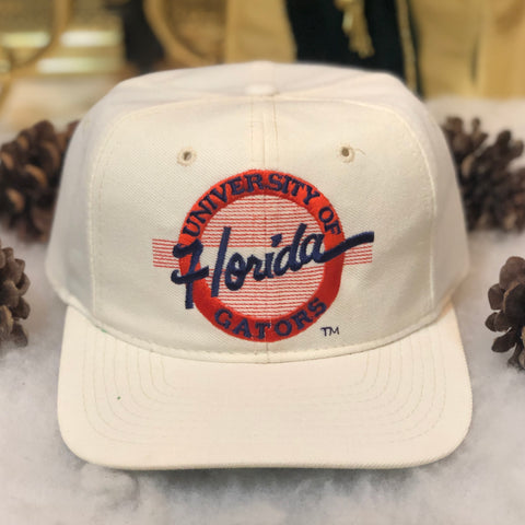 Vintage NCAA Florida Gators The Game Circle Logo Wool Snapback Hat