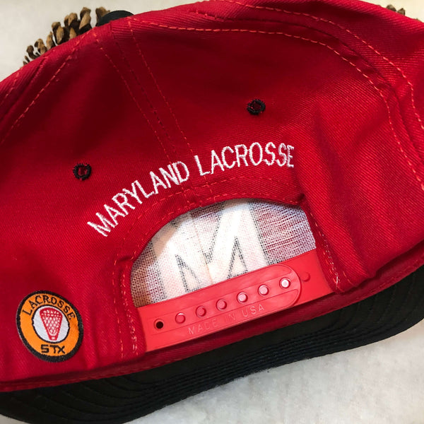 Vintage NCAA Maryland Terrapins Lacrosse Snapback Hat