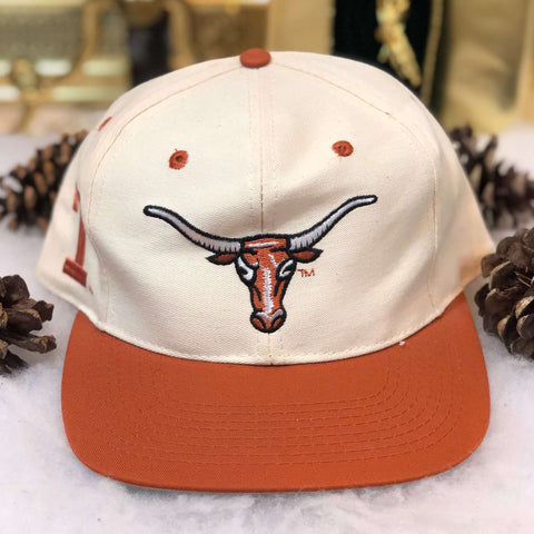 Vintage NCAA Texas Longhorns Top of the World Twill Fitted Hat 7 1/8