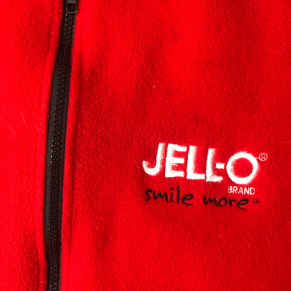 Vintage Jell-O Dessert Snack Heavyweight Fleece Jacket (L)