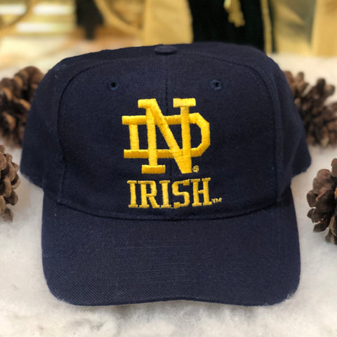 Vintage NCAA Notre Dame Fighting Irish Top of the World Wool Snapback Hat