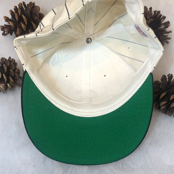 Vintage MLB Chicago White Sox New Era Pinstripe Wool Fitted Hat 7 1/4