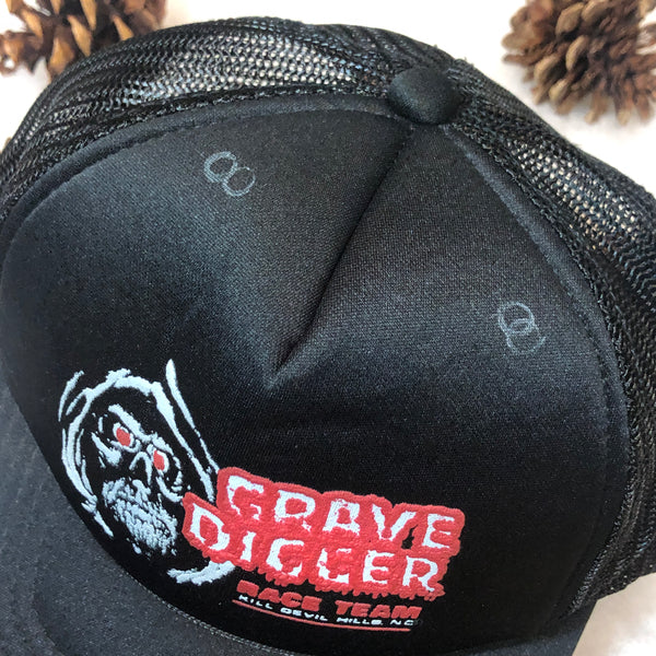 Vintage Deadstock NWOT Grave Digger Kill Devil Hills North Carolina Monster Truck Racing Snapback Hat