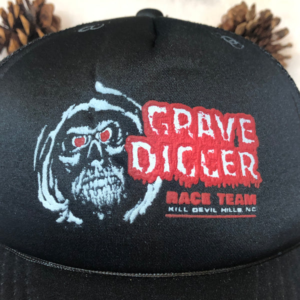Vintage Deadstock NWOT Grave Digger Kill Devil Hills North Carolina Monster Truck Racing Snapback Hat