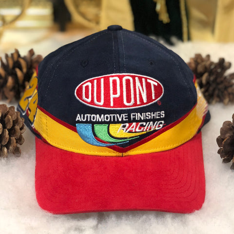 Vintage NASCAR Jeff Gordon DuPont Automotive Finishes Racing Snapback Hat