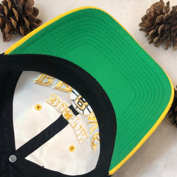 Vintage NHL Boston Bruins The G Cap Twill Snapback Hat