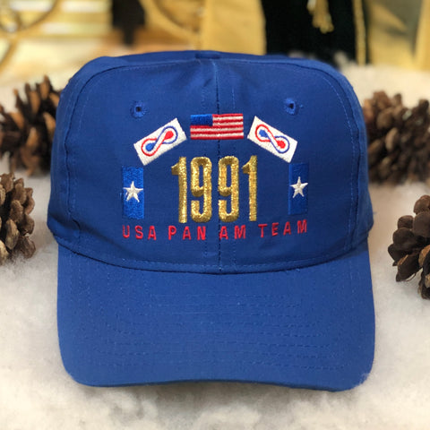 Vintage USA 1991 Pan Am Games Twill Snapback Hat
