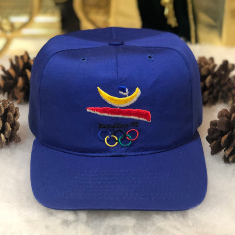 Vintage 1992 Barcelona Olympics Twill Snapback Hat