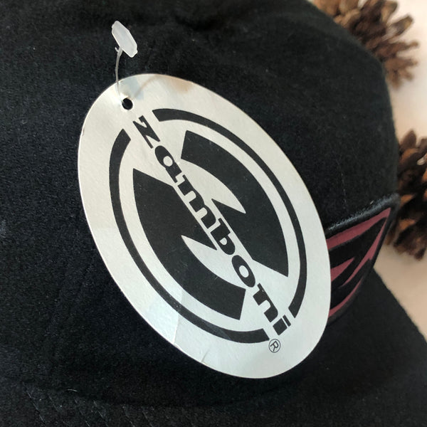 Deadstock NWT Zamboni Hockey Felt Strapback Hat