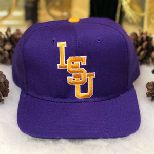 Vintage NCAA LSU Louisiana State Tigers New Era Wool Snapback Hat