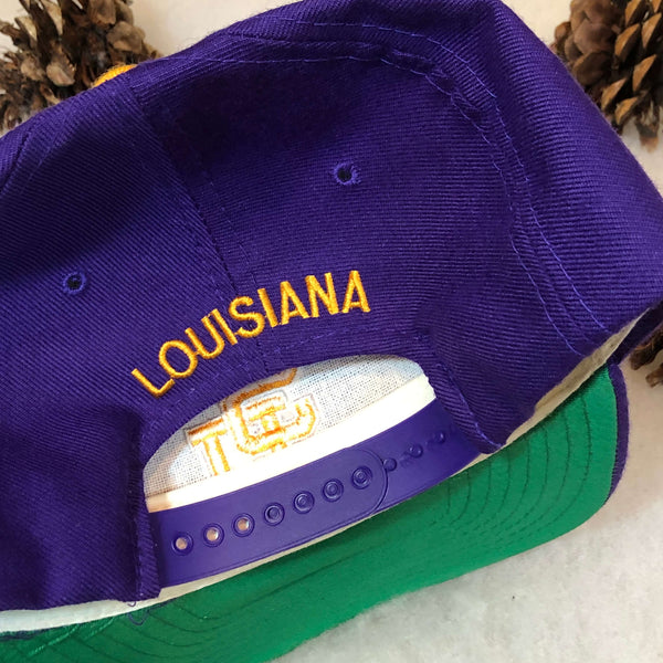 Vintage NCAA LSU Louisiana State Tigers New Era Wool Snapback Hat