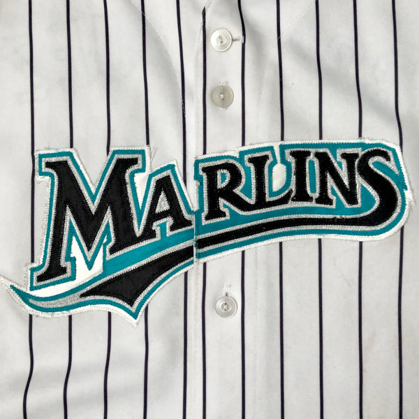 Vintage MLB Florida Marlins Ivan "Pudge" Rodriguez *YOUTH* Jersey
