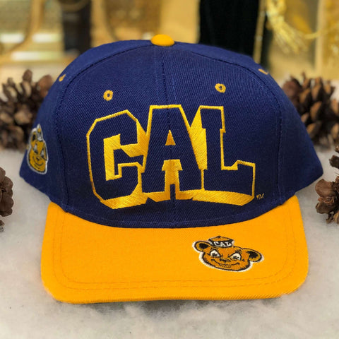 Vintage NCAA California Golden Bears Cap Boy Wool Snapback Hat