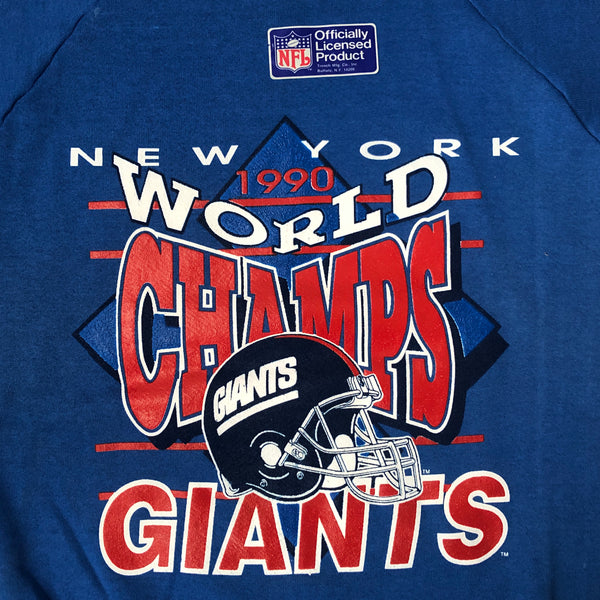 Vintage Deadstock NWOT NFL New York Giants 1990 World Champions Crewneck Sweatshirt (XL)