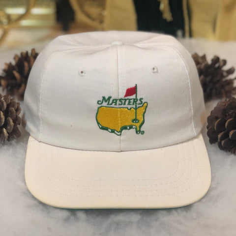 Vintage Masters Tournament Golf Augusta Georgia Twill Strapback Hat