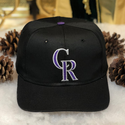 Vintage MLB Colorado Rockies Universal Twill Snapback Hat
