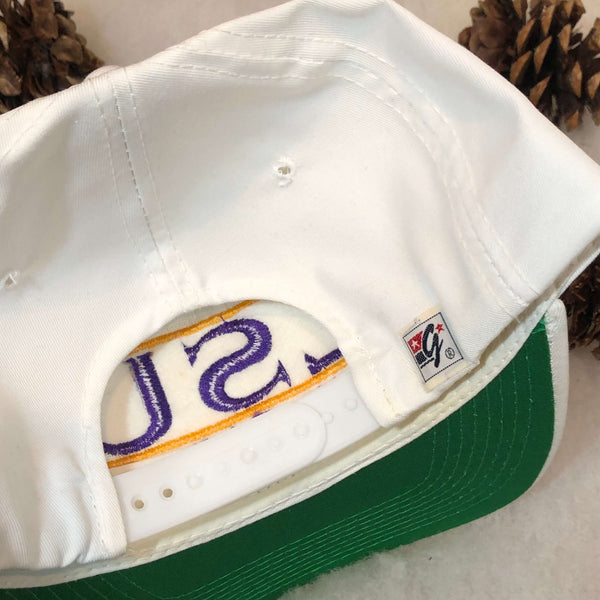 Vintage NCAA LSU Louisiana State Tigers The Game Split Bar Twill Snapback Hat