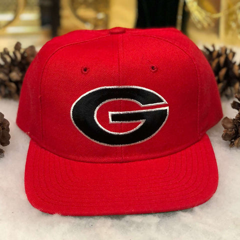 Vintage NCAA Georgia Bulldogs New Era Wool Snapback Hat