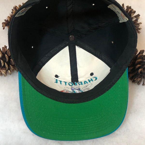 Vintage NBA Charlotte Hornets The G Cap YoungAn Twill Snapback Hat