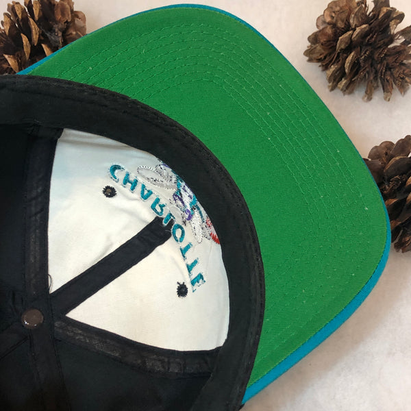 Vintage NBA Charlotte Hornets The G Cap YoungAn Twill Snapback Hat