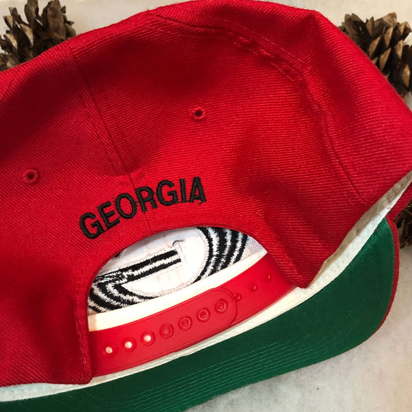 Vintage NCAA Georgia Bulldogs New Era Wool Snapback Hat