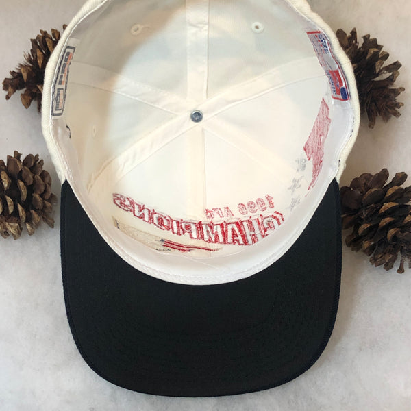 Vintage NFL New England Patriots 1996 AFC Champions Sports Specialties Shadow Snapback Hat
